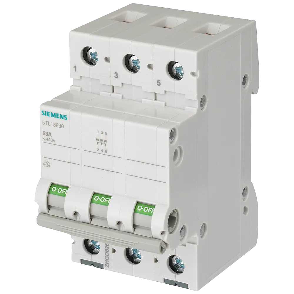 Rozłącznik izolacyjny 5TL1 63A 3P 440V AC