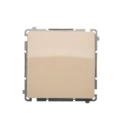 Simon Basic Module Beige 1-pole Switch