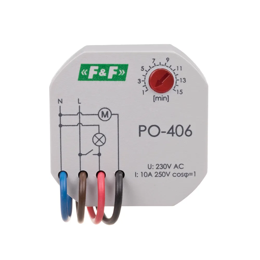 PO-406 Przekaźnik Czasowy 10A 230V AC