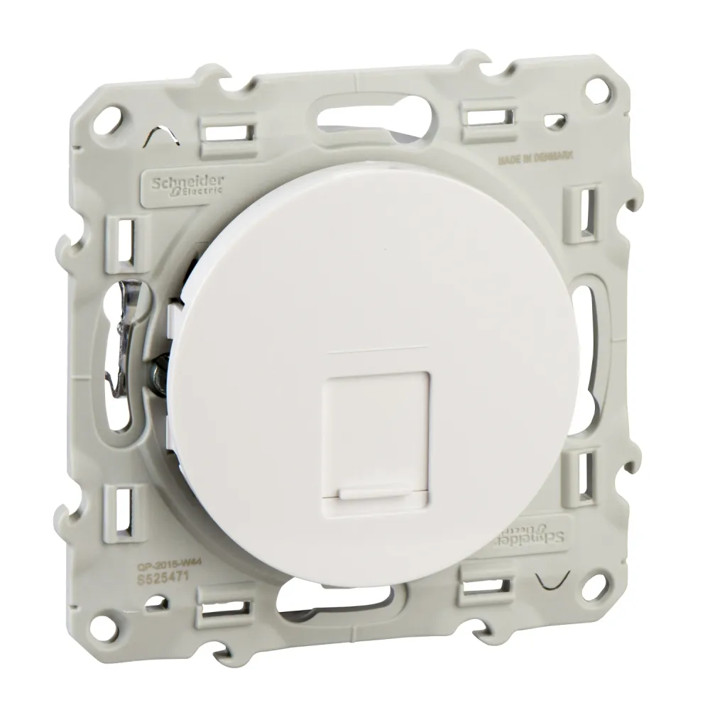 Schneider Electric Odace - Gniazdo RJ45 kat.5 UTP