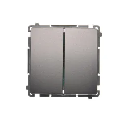 Simon Basic Moduł Inox Łącznik Seryjny