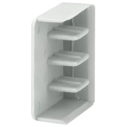 End cap for 2P-3P rails