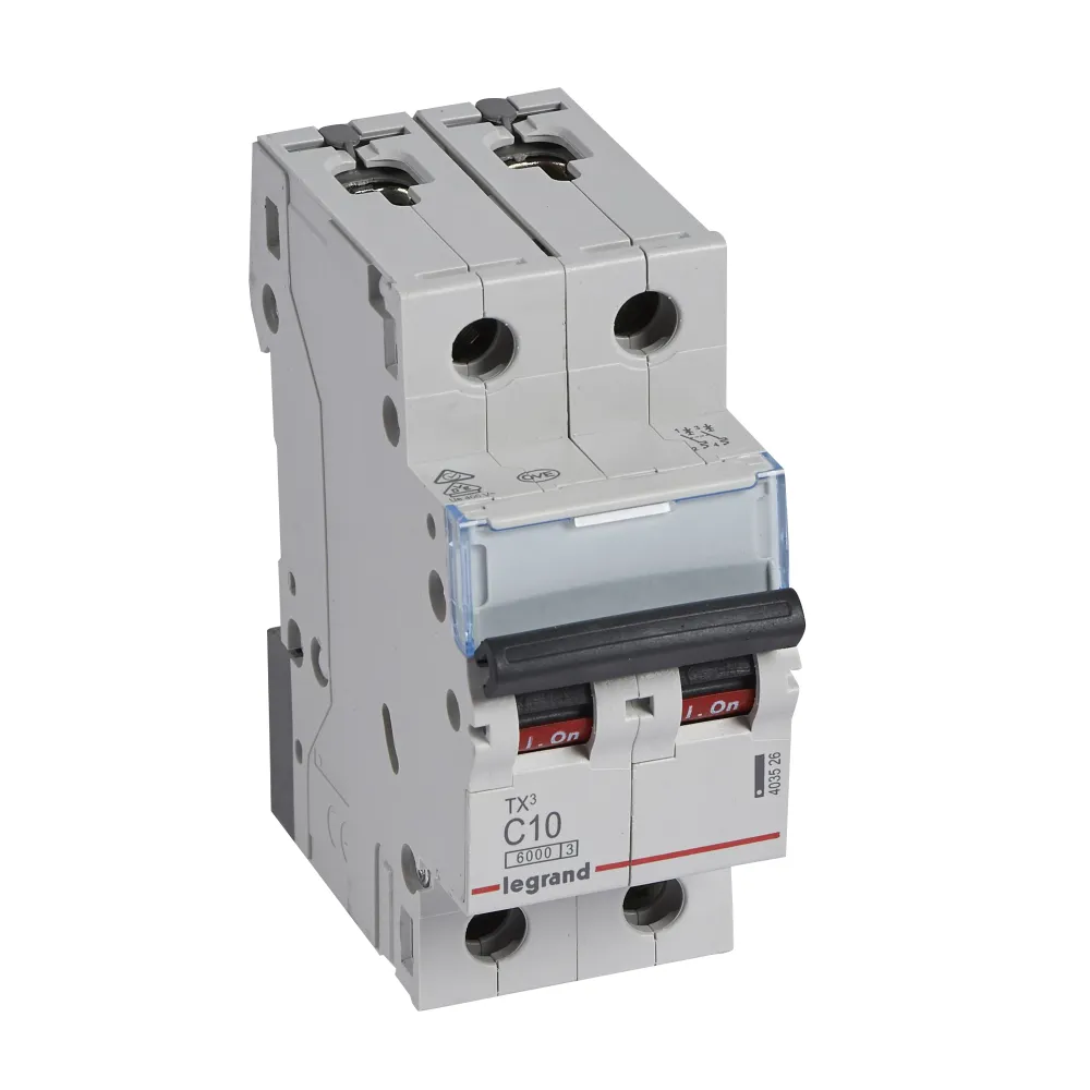 S302 TX3 C 10A 2P Circuit Breaker