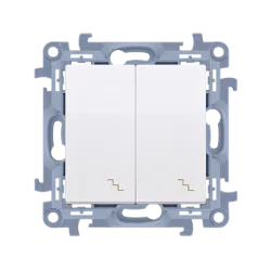 Simon 10 Module White Universal Connector