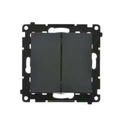 Simon 55 Matte Black Module Connector