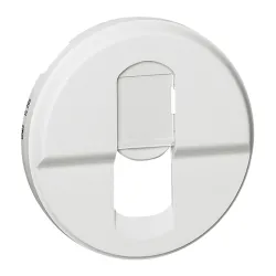 Celiane White Module Plate for Sockets