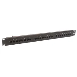 Panel kat. 5e UTP 19" 1U 24 porty
