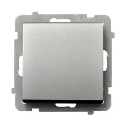 Sonata Silver Matte Module 1-pole Switch