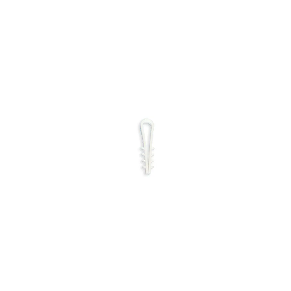 USMO 8/100 White Nail-in Cable Clip