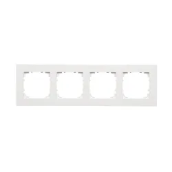 Simon 55 Matte White Frame 4x Line