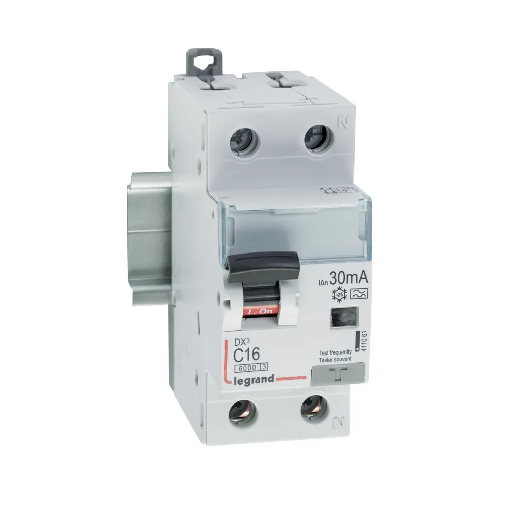 Residual current circuit breaker P312 DX3 C 16A/30mA