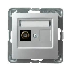 Impresja Silver Module TV Socket