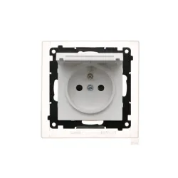 SIMON 55 White Matte Module with Cover