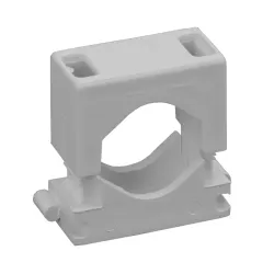 UM-16/50 Cable Clamp Press-Fit Screw-On White