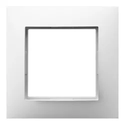 Aria white frame 1x – simple and universal design