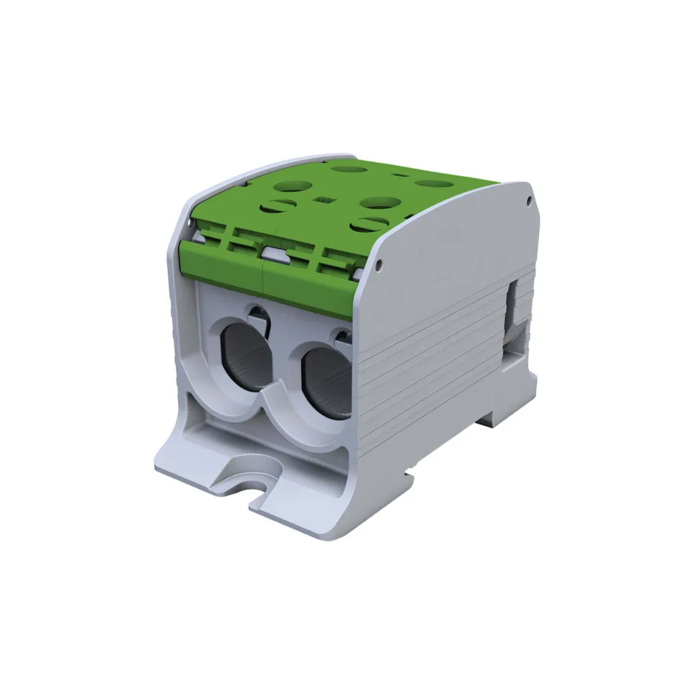 STB 95-2 green busbar connector – reliable wire connection