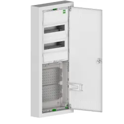 MSF Twin Rozdzielnica 2x12 Multimedialna Natynkowa Metal Biały