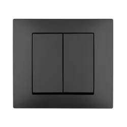 VESTRA black serial connector module - reliable electrical equipment