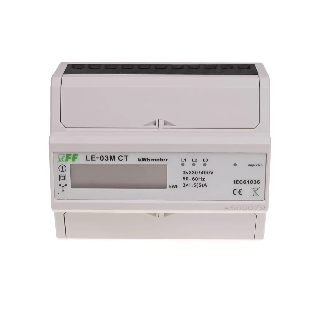 LE-03M-CT 3-phase electric energy meter with RS-485