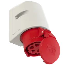 Fixed power socket 16/5 IP44 400V – reliable power socket