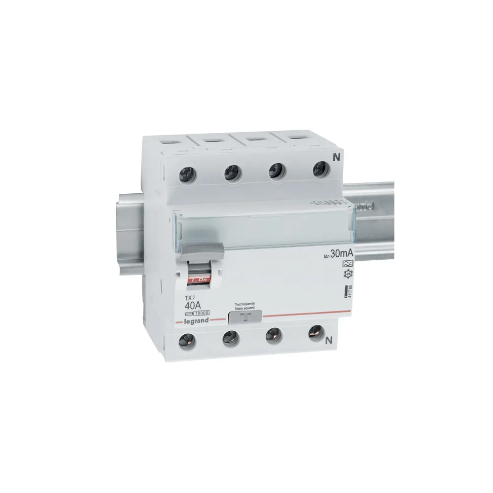 Residual current circuit breaker P304 TX3 40A/30mA/A - effective protection