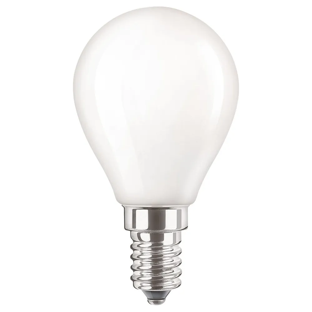 CorePro LED żarówka kulka 4.3/40W E14 2700K matowa szkło