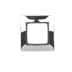 Simon 54 Premium Chrom Metal Ramka 1x - elegancka ramka elektroin