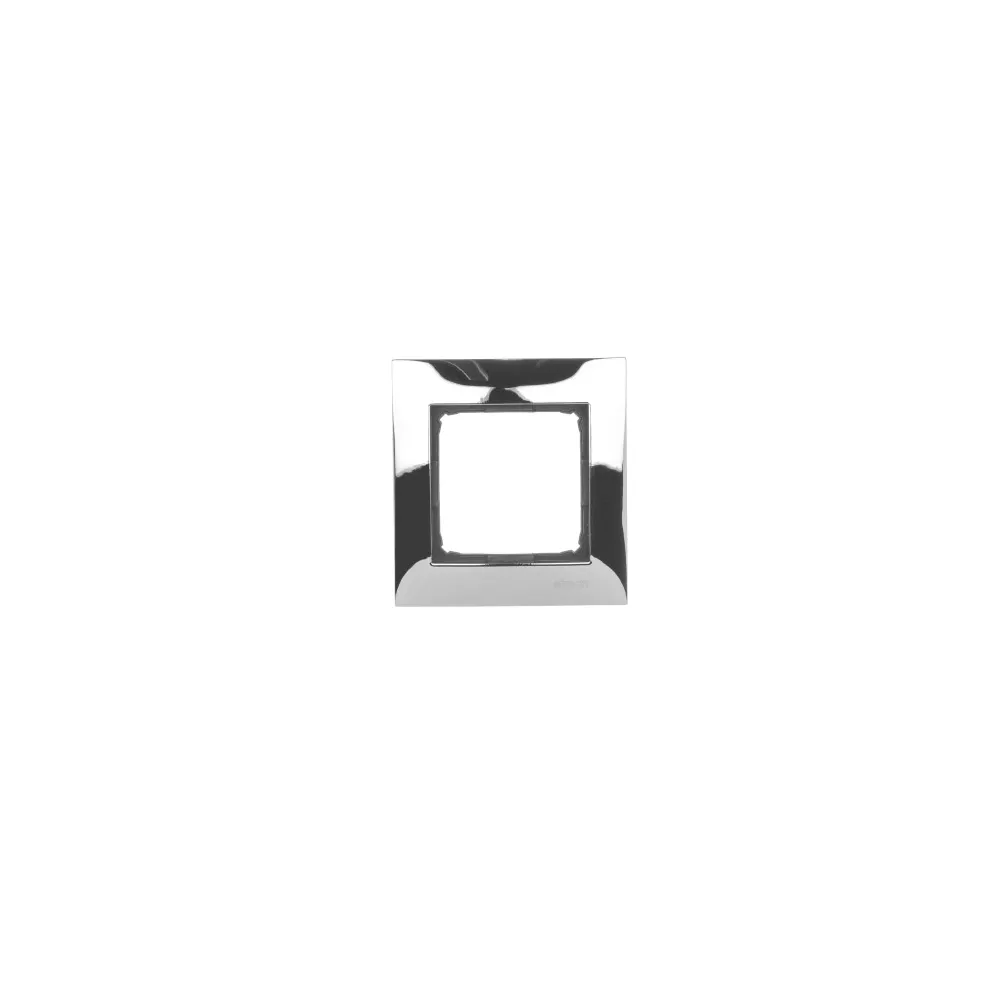 Simon 54 Premium Chrom Metal Ramka 1x - elegancka ramka elektroin