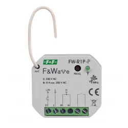 FW-R1P-P bistable radio relay for Ø60 box