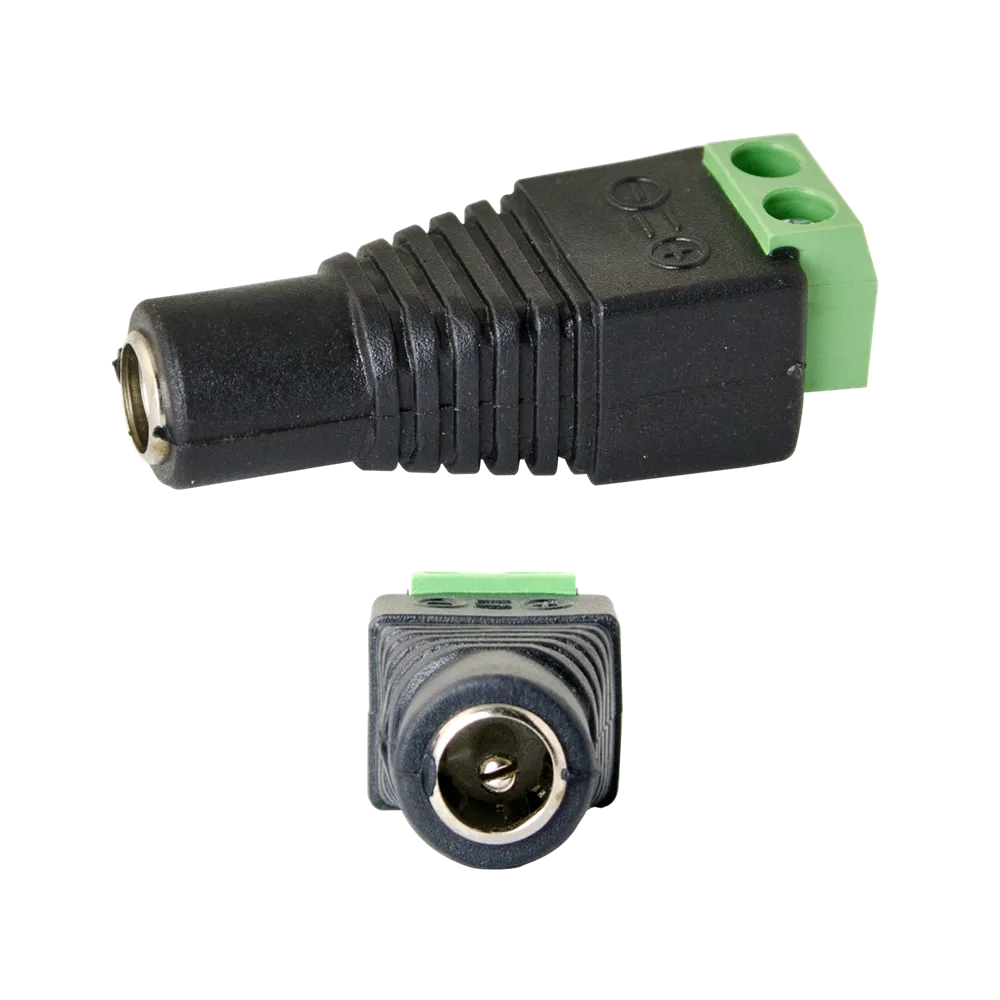 DC 5.5/2.1/N Cable-to-Socket Adapter – durable power connection