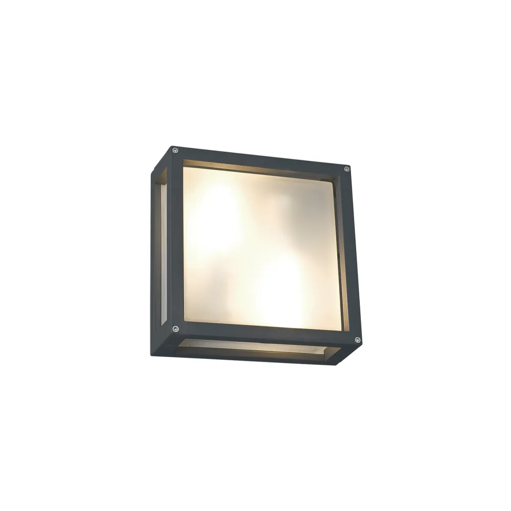 Indus graphite wall sconce – modern wall fixture