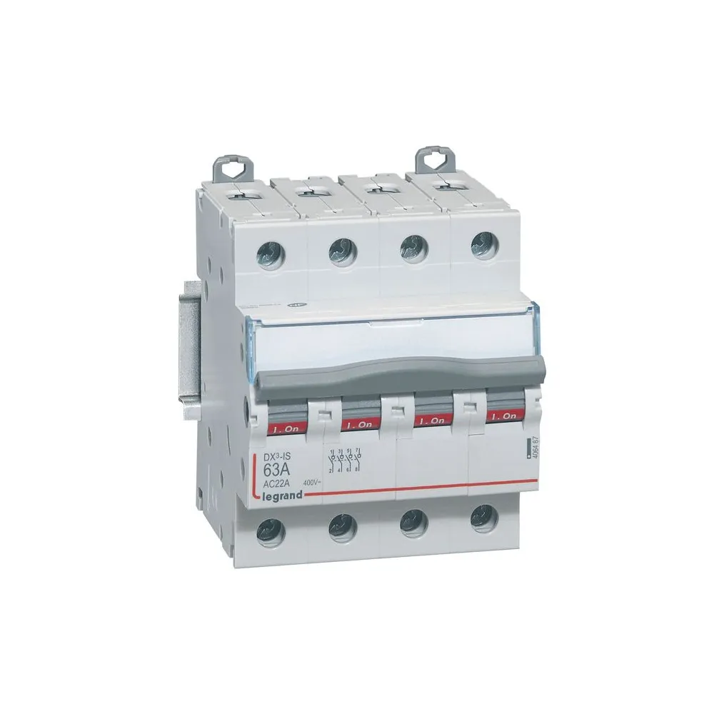 FR304 Modular isolator switch 63A 4P 400V AC