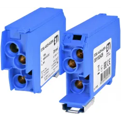 EDBJ-4X25-4X25/N blok rozdzielczy 100A niebieski - niezawodny wyb