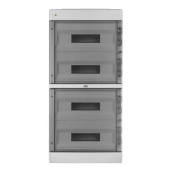Areo rozdzielnia plastikowa NT 72M 4x18 PE+N IP40 drzwi dymne