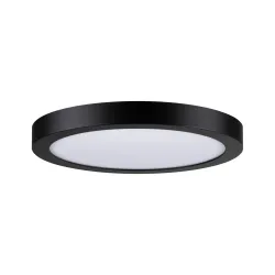 Plafon Abia LED 22W 300mm czarny mat – nowoczesne oświetlenie LED