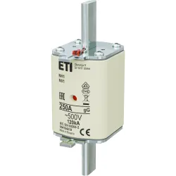 WT-1 NH1 GG P 250A - industrial fuse link 500V