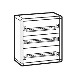 Rozdzielnia metalowa XL³ 160 NT 72M 3x24M IP30 IK07 - solidna i m