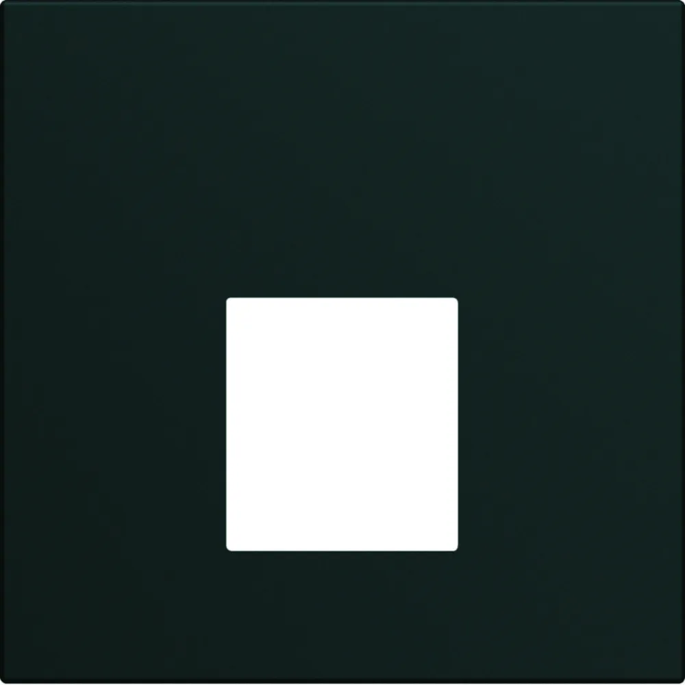 Lumina front plate for USB and HDMI socket black