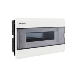Plastic distribution box SRP-12 PT 12M 1X 12M N+PE - practical distribution