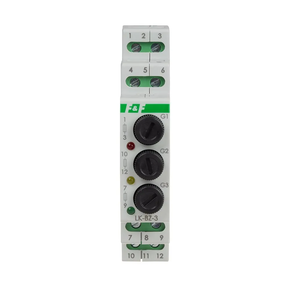 LK-BZ-3K lampka sygnalizacyjna modułowa 3x LED 230V
