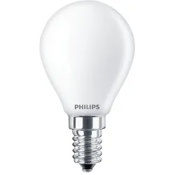 Classic LED bulb globe 4.3/40W E14 230V frosted glass