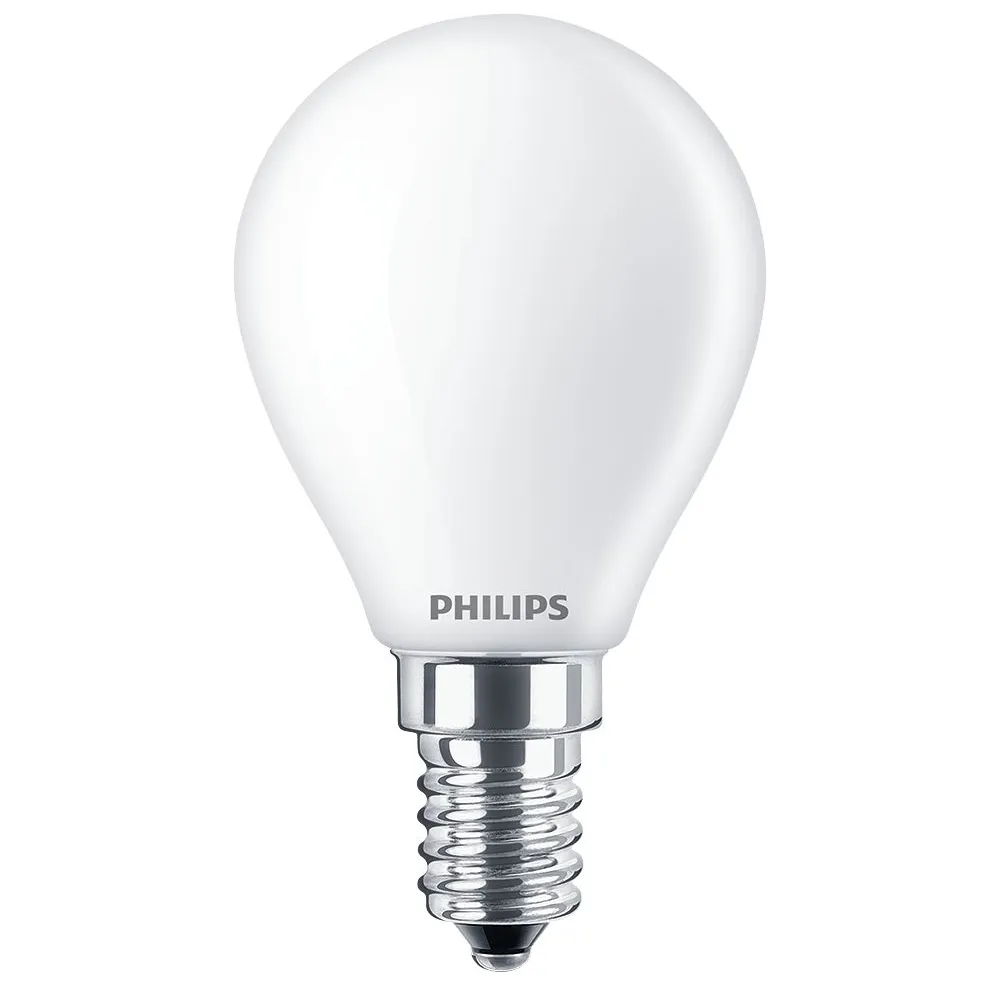 Classic LED żarówka kulka 4.3/40W E14 230V matowa szkło