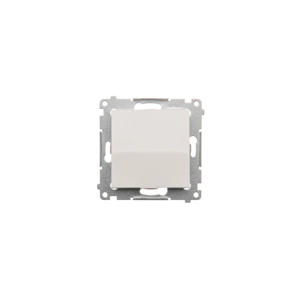 White 1-pole connector 16AX 250V – reliable electrical component