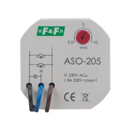 Automat schodowy ASO-205 PT 10A 230V AC – sterowanie oświetleniem