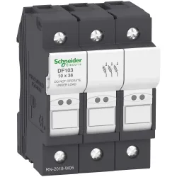 Schneider Electric odłącznik bezpiecznikowy 10x38mm 32A 3P, DF103