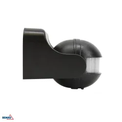 Czujnik ruchu czarny NT ścienny 180st 12m 1200W IP44