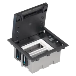 Connect gray graphite floor box 8m 93mm + SM202/9 SF