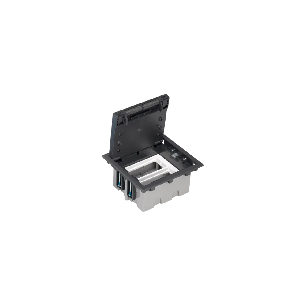 Connect gray graphite floor box 8m 93mm + SM202/9 SF