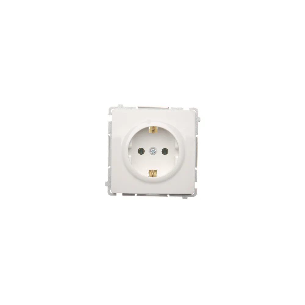 Simon Basic moduł biały gniazdo 1x Schuko 16A 250V