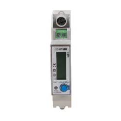 LE-01MR licznik energii elektrycznej jednofazowy LCD RS-485 100A